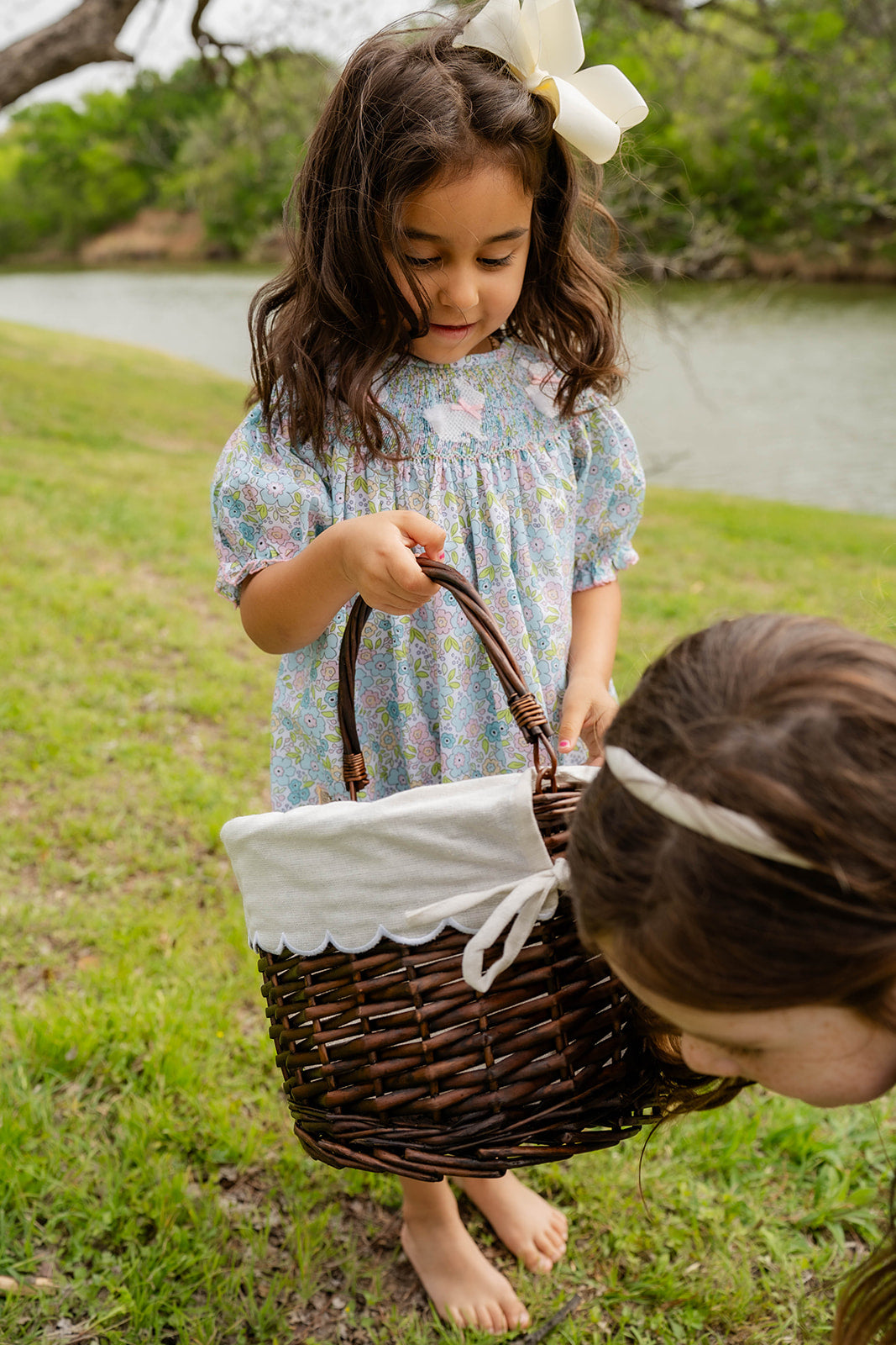 Smocked Easter Dress