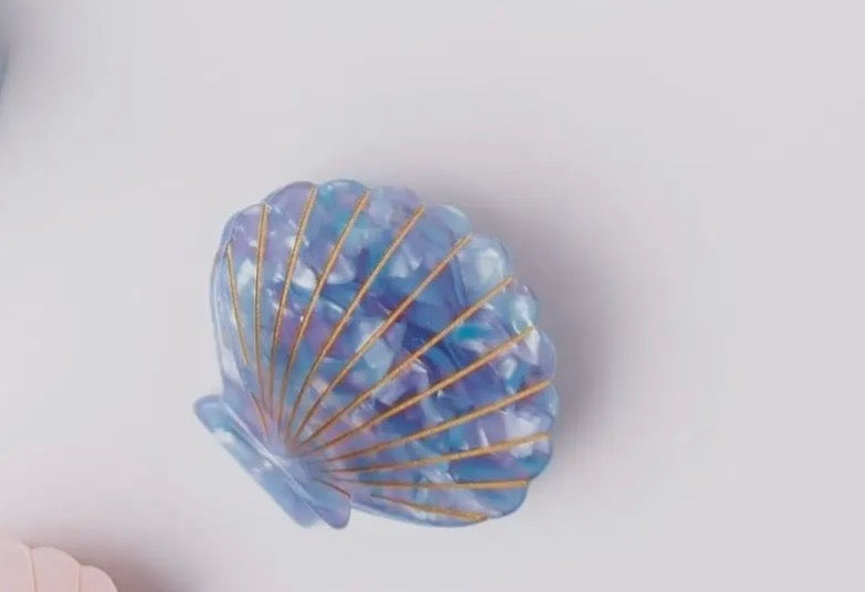 Seashell Claw Clip