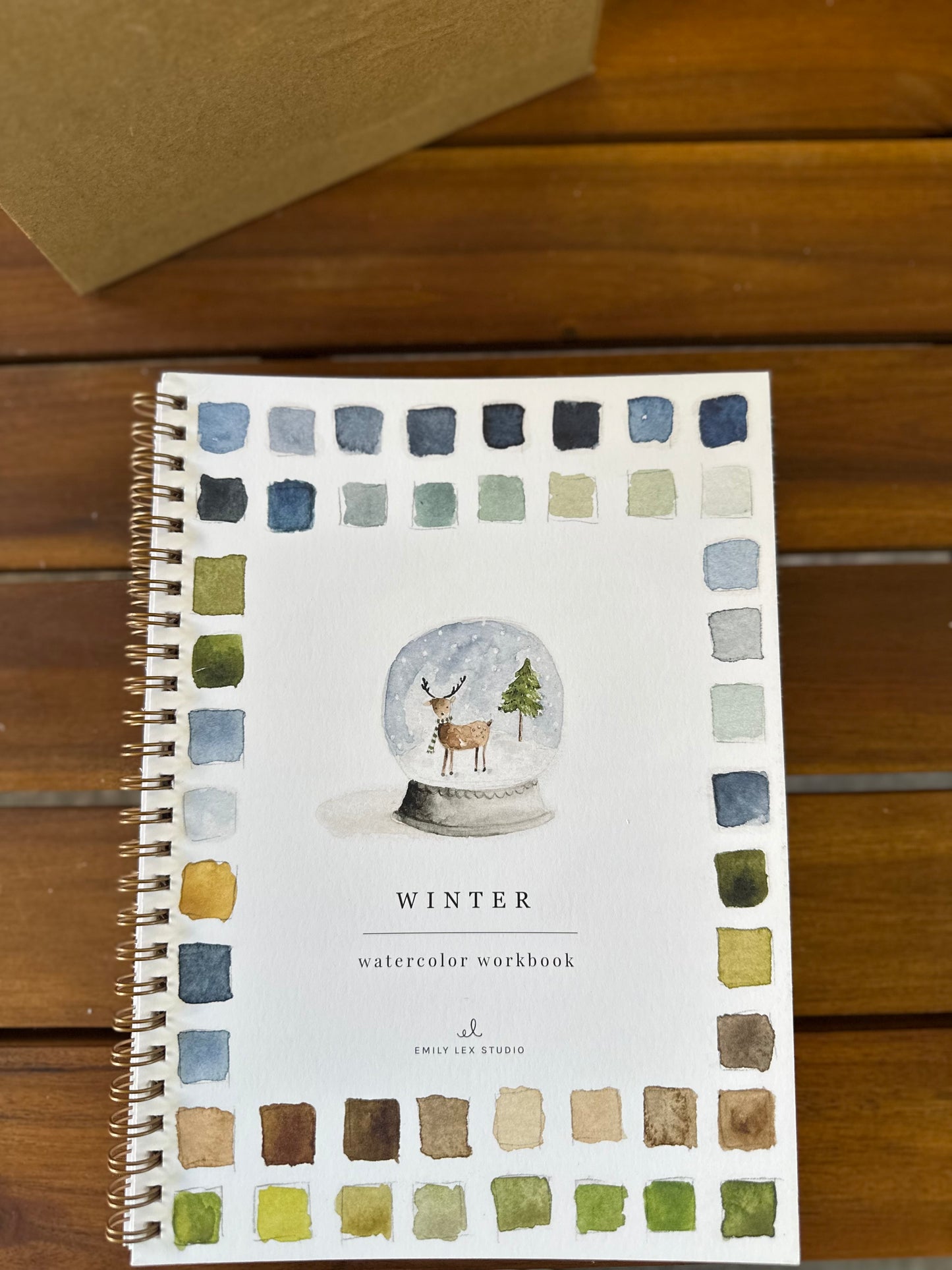 Winter Watercolor Book