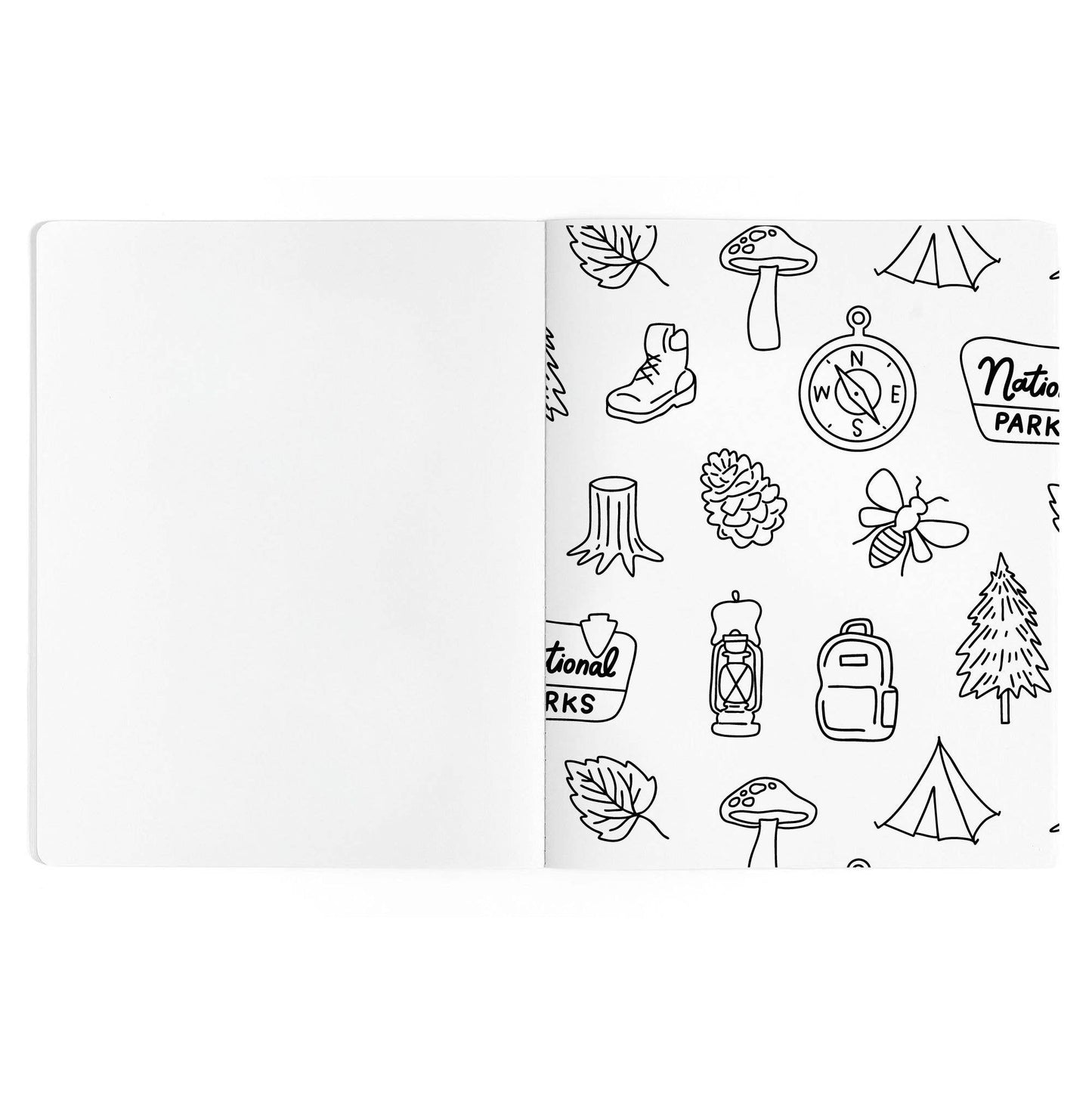 National Parks Coloring Book