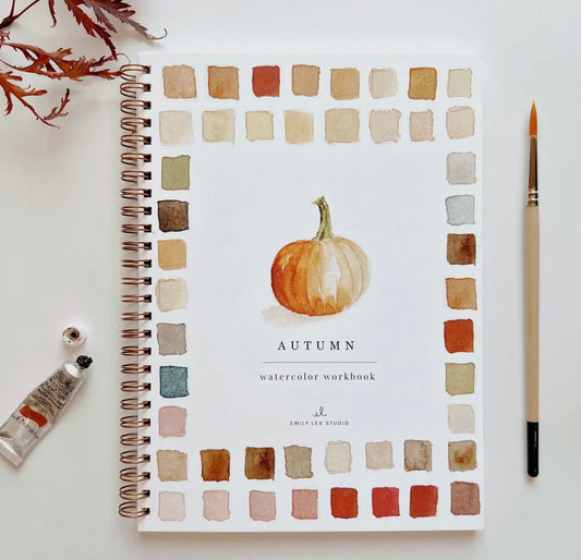 Autumn Watercolor Book