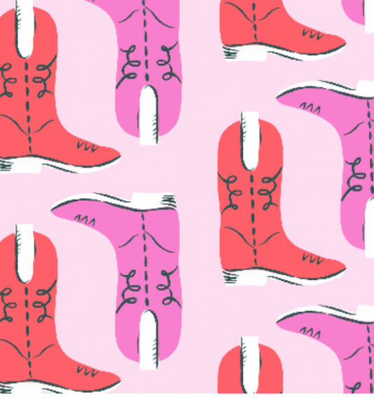 Pink Boots T-shirt Bubble