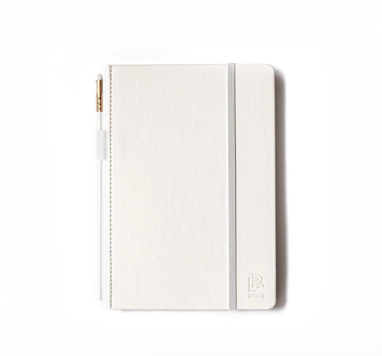 Medium Blackwing Slate Notebook - White - Ruled