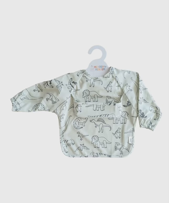 Dino Long sleeve Bib