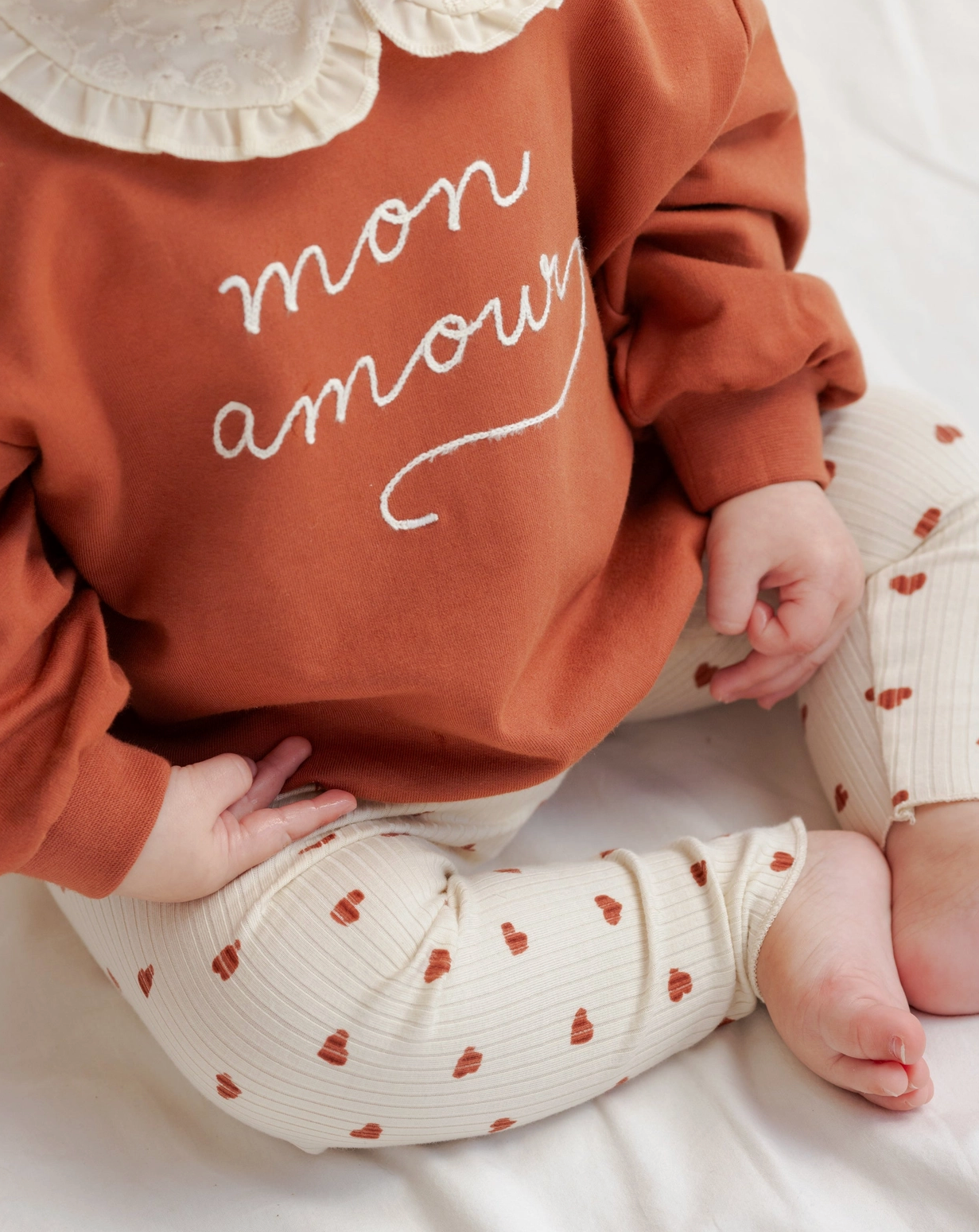 Collared Sweatshirt || Mon Amour