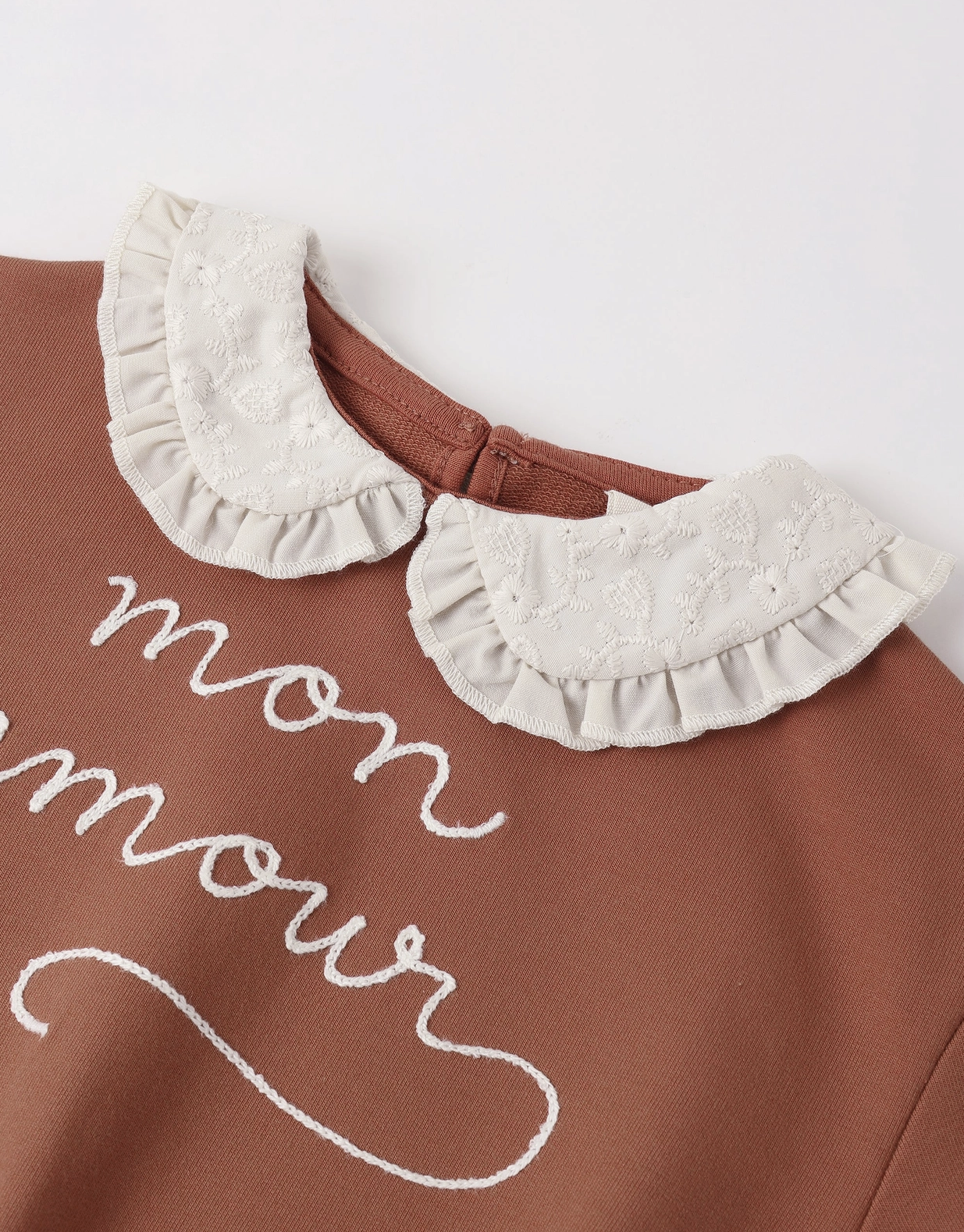 Collared Sweatshirt || Mon Amour